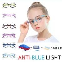 ราคา เเว่นตากรองแสงเด็ก เเว่นตาเด็ก เเว่นถนอมสายตา แว่นตา แว่นตากรองแสง สีฟ้า จากจอคอมหรือมือถือ Anti Blue Light Glasses (1731694667391010735)