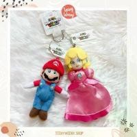 ราคา พวงกุญแจห้อยกระเป๋ามาริโอ้ (2ตัว) Mario and Princess Peach USJ Keychain (1731146345401846011)