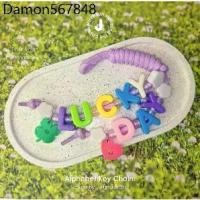 ราคา คลังสินค้า DIY พวงกุญแจตัวอักษร ( alphabet keychain) ห้อยกระเป๋าสุดน่ารัก (1731848591532394030)