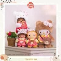ราคา พวงกุญแจห้อยกระเป๋า ม่อนชิชิ / ตุ๊กตาม่อนชิชิ Monchhichi x Kitty Keychain (1731771628056578299)