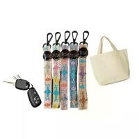 ราคา Panas พวงกุญแจลายดอกไม้ Panas Flower Pattern Keychain (1731979076205839653)