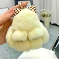 ราคา พวงกุญแจตุ๊กตากระต่าย เหมาะสำหรับเป็นเครื่องประดับกระเป๋า ของขวัญในอุดมคติสำหรับเพื่อน keychain plushie พวงกุญแจกระต่ายขนฟู (1731236344081385953)