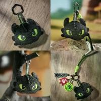 ราคา COD จัดส่งภายใน 8 ชั่วโมงพวงกุญแจ Toothless พวงกุญแจ เขี้ยวกุด How to Train Your Dragon Night Keychain Doll (1732274876004796150)