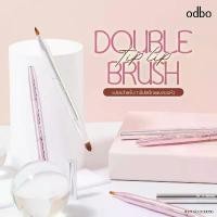 ราคา (1แท่ง) ODBO 8050 Double Tip Lip Brush แปรงทาลิปสติก 2 หัว สำหรับการทาลิปสติกแบบแม่นยำ (1732268739405645702)
