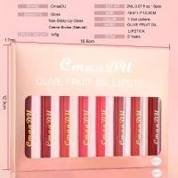 ราคา ชุดลิปกลอส ครีมมะกอก 8 ชิ้น CmaaDu lip stain ลิปสี neutral cute press match baby glam เจ้าของ แบรนด์ โรแมน ลิป oreal romand 23 (1731963656978204640)
