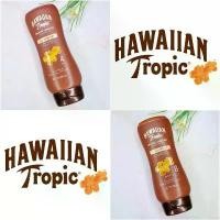 ราคา [Hawaiian Tropic] Lotion Sunscreen Island Tanning SPF Water Resistant, Cocoa Butter 236 ml โลชั่นกันแดด สำหรับผิวกาย (1730012912143600632)