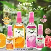 ราคา COD Soffell Mosquito Repellent Lotion ซอฟเฟล กลิ่นกลิ่นฟลอร่า/กลิ่นเฟรช กลิ่นฟลอล่า ขนาด 80 Ml. (1731863633497130787)