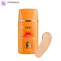 ราคา ฟาริส โลชั่นกันแดด ครีมกันแดด ผสมรองพื้น Faris Perfect Sun Protection Lotion SPF50 PA+++ กันน้ำ ใบหน้า ผิว สกินแคร์ Skincare (1730494491040974854)