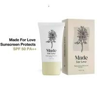 ราคา ส่งฟรี. ครีมกันแดดหน้าคำแน้ม สกินแคร์ Made For Love Sunscreen Protect Spf50pa+++ ขนาด 15 กรัม (1732017494995863161)