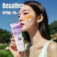 ราคา Desather ครีมกันแดดเกาหลี SPF50+ PA+++ ให้ความชุ่มชื้น กระจ่างใส ปกป้องผิวจาก UV รุ่น Sunscreen ขนาด 2pcs กันแดด แท้ ครีม (1732296810289137156)