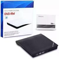 ราคา CODเครื่องเล่นซีดี ภายนอก External DVD Drive USB 3.0 Slim Writer CD Rom DriveTikTok (1732375660892554973)