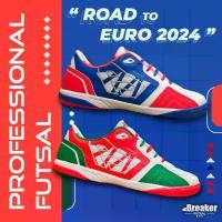 ราคา รองเท้าฟุตซอล [BREAKER DRIVE BD012] รองเท้าฟุตซอล หนังสังเคราะห์ น้ำหนักเบา เหมาะสำหรับสายสปีด MINI MALL X BREAKER (1730393069813139535)