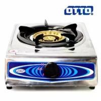 ราคา OTTO เตาแก๊สสแตนเลสหัวทองเหลือง รุ่น GS-851 เตากล่องเดี่ยวตั้งโต๊ะ รับประกัน 1 ปี ใช้แก๊ส LPG หัวปรับแรงดันต่ำเตาแก๊ส เตาแก๊สปิคนิค lucky flame GAS STOVE COOKER (1731709535274961546)