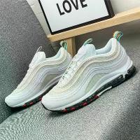 ราคา Air Max 97, Unisex, สีขาว, พื้นรองเท้า Max Air Max ความยาวเต็ม, เหมาะสำหรับฤดูร้อน, ระบายอากาศได้, รองเท้าผ้าใบลำลอง, ทนทาน, สไตล์ทางการ, การออกแบบกระสุน (1731569281849592056)