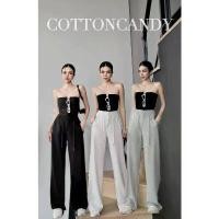 ราคา #COTTON CANDY กางเกงวอร์มขายาว New Nano candy sport pants สินค้าขายดี (1731635639015999340)