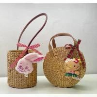 ราคา Candy joob กระเป๋าสานทรงกลม น่ารักๆๆ (1731621677393216656)