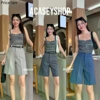 ราคา ⊿Acasey กางเกงขาสั้นผู้หญิง ขา3ส่วน ผ้าCandy มาแรงสุดๆจ้า 3ส่วนCandy ไซส์ S - 3XL✭ (1732132015488861266)