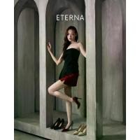 ราคา รองเท้าส้นสูง รุ่น Eterna จาก Cotton Candy รองเท้าส้นสูง 4 นิ้ว วัสดุหนังแก้ว (A916-1) (1732235279945010079)