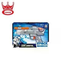 ราคา Wangdek Space Warrior Gun with light&sound วังเด็ก ปืนของเล่น สเปซ วอร์ริเอ่อร์ NJ888-1D/414121 คําแนะนําผลิตภัณฑ์ใหม่ของเดือนนี้ แก๊ป เหล็ก ลูกโม่ candy toy _ vintage (1732251644264220146)