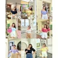 ราคา Dolly Candy เสื้อแขนตุ๊กตา ผูกโบว์ด้านหลัง - merrychubbyhouse (1729643596994021403)