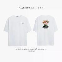 ราคา เสื้อยืด CASSIUS PREMIUM COTTON 100% OVERSIZE สกรีนลาย พรีเมี่ยม CANDY MACHINE ขาว (1731373715550997359)
