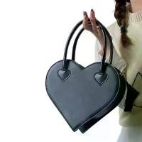ราคา กระเป๋าหัวใจเฉพาะ, สำหรับเด็กผู้หญิง, A54, แฟชั่นใหม่ 2025, กระเป๋าถือเรียบง่าย, สไตล์ย้อนยุค, สีดำ, กระเป๋าสะพายไหล่, กระเป๋าสะพายข้าง, อินเทรนด์ lv chocolate bag hobo bag (1731750925014697333)