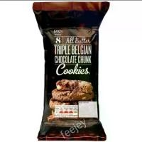 ราคา [พร้อมส่ง] Mark & Spencer triple Belgian chocolate chunk cookies 200g.คุกกี้ช็อกโกแลตเข้มข้น (1731424522911909186)
