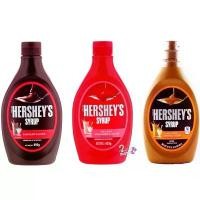 ราคา Hershey's Syrup เฮอร์ชีส์ ไซรัป Chocolate Strawberry Caramel Hershey Special Dark คาราเมลไซรัป (1732111705100945087)