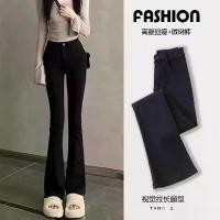 ราคา กางเกงยีนส์ขาบาน เอวสูง สีดำ สำหรับผู้หญิง ฤดูร้อน บาง ทรงสลิมฟิต กางเกงขาบาน มาใหม่ 2025 กางเกงยีนส์ คาร์โก้ karina aespa skirt mini pockets jeans chocolate กางเกง ဘ ေ ာ (1731444094126360343)