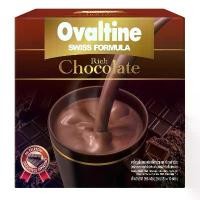 ราคา [พร้อมส่ง] OVALTINE Swiss Rich Ready Mixed Malt Beverage Chocolate 29.6g. x10sachets (1731820981168604880)