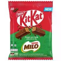 ราคา TK KitKat Milo Wafer with Chocolate Share Bag 160g. (1731779980347475255)