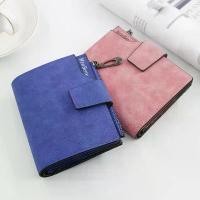 ราคา กระเป๋าสตางค์ใบเล็กหนังผู้หญิง ดีไซน์มินิมอล มีซิป หัวเข็มขัด และช่องใส่บัตรหลายใบ มาใหม่ wallet women ถุง ตังค์ งายยย arr muu ' bag collection vivienne westwood wallets (1731505849624724601)