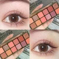 ราคา จานอายแชโดว์ 12 สี Matte Eyeshadow, กันน้ำและเหงื่อทนนานสีง่าย, kaleidos makeup makeup forever palette kate eyeshadow อายแชโดว์ ชาร์ มิส สุ่ม sivanna chocolate ชิมเมอร์สี น้ํา (1731381953221004129)