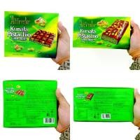 ราคา Alfredo kunafa pistachio chocolate ช็อกโกแลตไส้คูนาฟ่า ช็อกโกแลตดูไบ (1731883534706313940)
