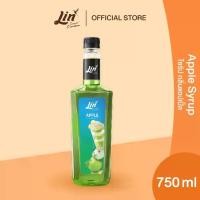ราคา ลิน ไซรัป กลิ่นแอปเปิ้ล น้ำเชื่อมสำหรับมิกซ์ดริ๊งค์ (ขนาด 750 มล.) Lin Fruit Flavored Syrups (Apple) (1730045554849843350)