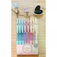 ราคา ปากกา SARASA Clip : Milk color set 8สี ลดราคาร้อนแรงประจำเดือนนี้ (1732340597531378952)