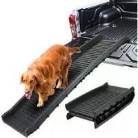 ราคา บันไดกันลื่นสุนัข ทางลาดสุนัข บันไดสุนัข ทางเดินขึ้นลงสุนัข บันไดน้องหมาสำหรับขึ้นลงรถหรือโซฟา - Pet Ramp (1731692308778419563)