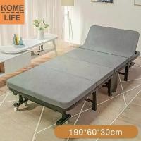 ราคา เตียงนอนพับได้ เตียงพับ เตียงสนามพับได้ เตียงพับอเนกประสงค์ เตียงออฟฟิศพักผ่าน เตียงพับเตียงพับฟองน้ำแบบ4ตอน Folding bed Sponge bed (1729883721202763996)