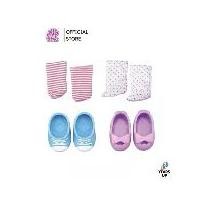 ราคา รองเท้าเมลจัง MELL CHAN รองเท้าถุงเท้าใส่เที่ยวตุ๊กตา ลิขสิทธิ์แท้ Doll Going Out Shoes & Socks Set (1732294972404499810)
