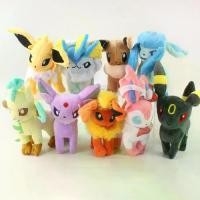 ราคา อะนิเมะโปเกมอน Eevee Jolteon Flareon Vaporeon Umbreon Sylveon Leafeon Glaceon Espeon Plush Toys Doll, ตุ๊กตานุ่ม, เหมาะสำหรับเด็ก, ของขวัญ, 1 ชิ้น (1732282750180885717)