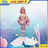 ราคา ร้านอยู่กทม.30ซม.barbie mermaid doll ตุ๊กตาบาร์บี้นางเงือก โมเดลนางเงือกแต่งเค้ก ของเล่นเด็ก สองสี ขายร้อน (1731687183655601508)
