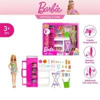 ราคา Barbie Doll And Ultimate Pantry Playset บาร์บี้ เพลย์เซตห้องเก็บอาหารพร้อมตุ๊กตา HJV38 (1731579503872935896)