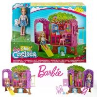 ราคา BARBIE CLUB CHELSEA ตุ๊กตาบาร์บี้ chelsea Doll And Treehouse Playset บ้านตุ๊กตา ตุ๊กตา FPF83 (1729619284036586020)