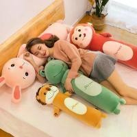 ราคา 【ถูกจริง】ตุ๊กตากระต่าย ตัวใหญ่70ซม ตุ๊กตาหมอนข้าง ตุ๊กตาหมีใหญ่ ตุ๊กตาช้าง สิงโต ลิง กระต่าย Large rabbit Plush Doll Stuffed pillow side large bear Stuffed Elephant Bunny 70cmfactory outlet (173034409