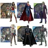 ราคา [ในสต็อก] Fondjoy Toys Justice League Wonder Woman Batman Superman Cyborg Joker Harley Quinn DC Multiverse 18 ซม.อะนิเมะAction Figure (1732336564763788992)