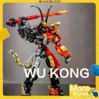 ราคา 【LEJUBLOCK】Black Myth: Wukong figure บล็อกตัวต่อ Journey to the West นาโนบล็อค Monkey King ของเล่นเ (1731550065811555587)