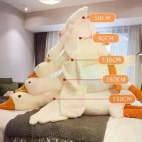 ราคา หมอนห่านขาวตัวใหญ่ ตุ๊กตาเป็ดขนปุย นอน ตุ๊กตายัดไส้นุ่มน่ารัก เหมาะสำหรับเป็นของขวัญสำหรับเด็กผู้หญิงตักตุ๊กตา，ตุ๊กตาsnoopy，molly powerpuff，โมเดลคุโรมิ，dimoo world，หยินหยางทอยน้อ (1732340830297295283)