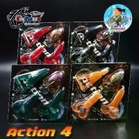 ราคา เหยื่อปลอม Nick Armando TWIN ACTION 4 ชุดสุดคุ้ม กบยาง 1 ตัว ตีนเตะ 3 ตัว COD (1731960929885783043)