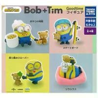 ราคา COD พร้อมส่ง กาชาปอง Minions Bob+Tim Goodtime Figure (1731825276353349611)