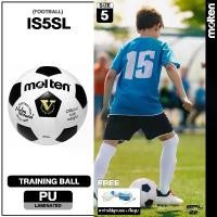 ราคา MOLTEN ลูกฟุตบอลหนัง Football PU th IS5SL WH/BK (แถมฟรี ตาข่ายใส่ลูกฟุตบอล +เข็มสูบลม) (750) คําแนะนําการขายที่ร้อนแรงในเดือนนี้ (1732373502312220442)